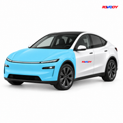 Honda Civic 2025–2026 Full Front coverage in blue with RAVOOY logo