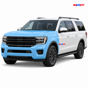 Ford Expedition 2025–2026 Full Front coverage in blue with RAVOOY logo