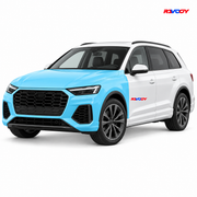 Audi SQ7 2025–2026 Full Front coverage in blue with RAVOOY logo