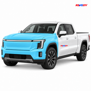 GMC Sierra EV 2026 Full Front coverage in blue with RAVOOY logo