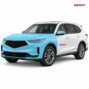 Acura MDX 2025–2026 Full Front coverage in blue with RAVOOY logo
