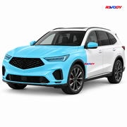 Acura MDX 2025–2026 Full Front coverage in blue with RAVOOY logo