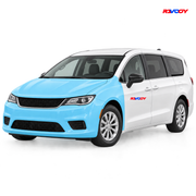 Chrysler Voyager 2025 Full Front coverage in blue with RAVOOY logo