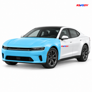 Dodge Charger 2025 Full Front coverage in blue with RAVOOY logo