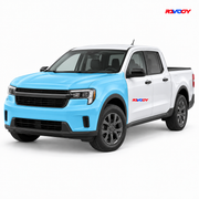 Ford Maverick 2025–2026 Full Front coverage in blue with RAVOOY logo