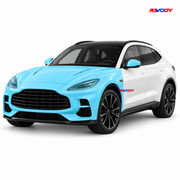 Aston Martin DBX 707 2025–2026 Full Front coverage in blue with RAVOOY logo
