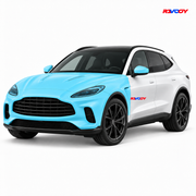 Aston Martin DBX S 2026 Full Front coverage in blue with RAVOOY logo
