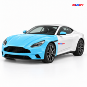 Aston Martin DB11 2023–2024 Full Front coverage in blue with RAVOOY logo