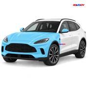 Aston Martin DBX 2022–2024 Full Front coverage in blue with RAVOOY logo