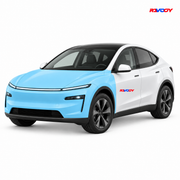 Toyota BZ 2026 Full Front coverage in blue with RAVOOY logo