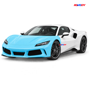 Ferrari 296 Speciale 2026 Full Front coverage in blue with RAVOOY logo