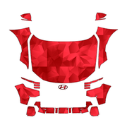 Hyundai Santa Cruz 2025–2026 Full Front PPF pattern