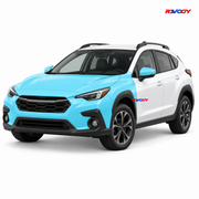Subaru Crosstrek 2024–2026 Full Front coverage in blue with RAVOOY logo