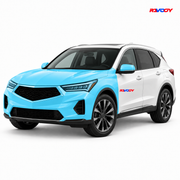 Acura RDX 2025–2026 Full Front coverage in blue with RAVOOY logo