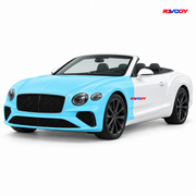 Bentley Continental GTC 2025–2026 Full Front coverage in blue with RAVOOY logo