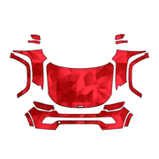 Jeep Compass 2022–2026 Full Front PPF pattern