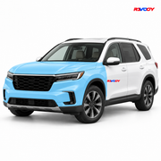 Honda Pilot 2026 Full Front coverage in blue with RAVOOY logo