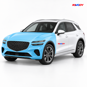 Genesis GV70 2026–2027 Full Front coverage in blue with RAVOOY logo