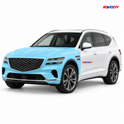 Genesis GV80 2025–2027 Full Front coverage in blue with RAVOOY logo