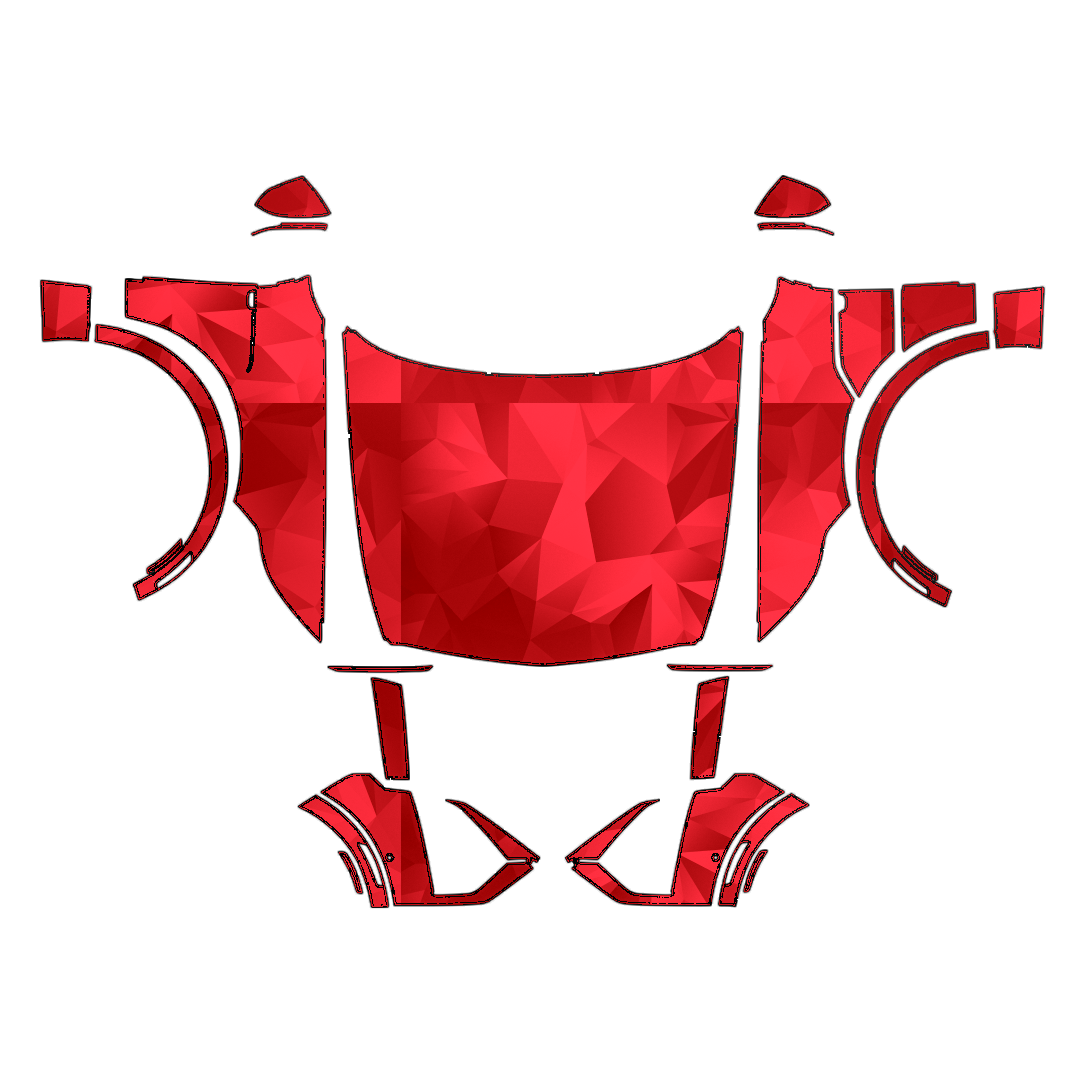 Cadillac LYRIQ 2026–2027 Full Front PPF pattern