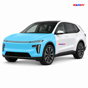 Cadillac Vistiq 2026–2027 Full Front coverage in blue with RAVOOY logo