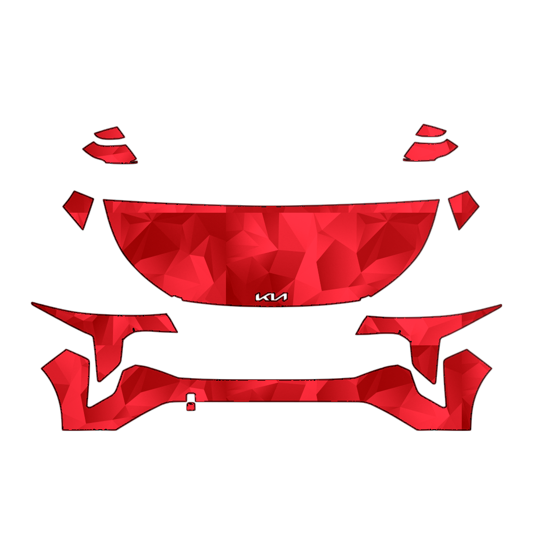 Kia K4 2026 Full Front PPF pattern