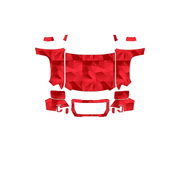 GMC Canyon 2021–2022 Full Front+ PPF cut pattern