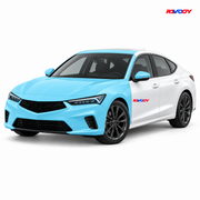 Acura Integra 2023–2026 Full Front+ PPF coverage with RAVOOY logo