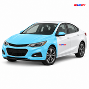 Chevrolet Cruze RS Sedan 2016–2018 Full Front+ PPF coverage with RAVOOY logo