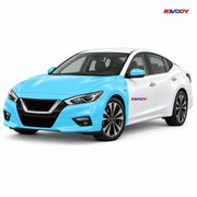 Nissan Maxima 2016–2018 Full Front+ PPF coverage with RAVOOY logo