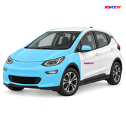 Chevrolet Bolt EV 2017–2021 Full Front+ PPF coverage with RAVOOY logo