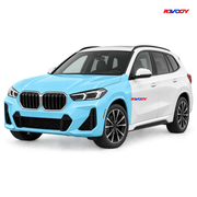 BMW X1 xDrive28i M-Sport 2023–2026 Full Front+ PPF coverage with RAVOOY logo